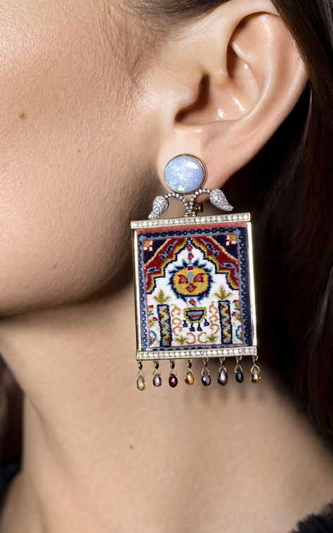 Faig Ahmed, Silvia Furmanovich, The Silk Road, Fancy Jewellery Designs, Fancy Jewellery, Handmade Jewelry Designs, Silk Road, Diamonds And Gold, Creative Jewelry