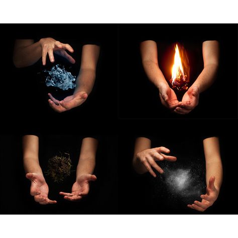 Water, earth, fire and wind ❤ liked on Polyvore featuring backgrounds, pictures, powers, elemental and photos Elements Photography, Earth Powers, 4 Element, Elemental Powers, Elemental Magic, Magic Hands, Water Powers, 4 Elements, Magic Aesthetic