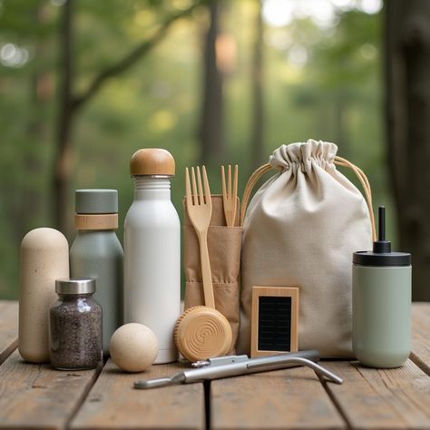 🌿✈️ Packing for adventure while caring for our planet? It's easier than you think! 🌎 ㅤ Check out this sustainable travel essentials spread: ㅤ 🍶 Reusable water bottle 🥢 Bamboo utensils ☕ Collapsible coffee cup 👕 Organic cotton clothing 🧴 Biodegradable toiletries 🔋 Compact solar charger ㅤ These eco-friendly items not only reduce waste but also make your travels more enjoyable and responsible. Notice the vintage map and travel journal peeking through - because every sustainable journey tells a s... Biodegradable Cups, Reusable Utensils, Bamboo Utensils, Solar Charger, Organic Cotton Clothing, Cotton Clothing, Sustainable Travel, Reduce Waste, Vintage Map