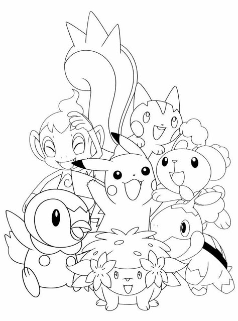 Pokemon Printables, Pokemon Coloring Sheets, Pikachu Coloring Page, Manga Coloring Book, Pokemon Craft, Paw Patrol Coloring Pages, Pokemon Coloring Pages, Pokemon Coloring, Printable Coloring Sheets