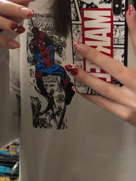 Spider Man Nail Art, Spider Man Nails, Spiderman Nails, Willow Hale, Spiderman Girl, Lily Calloway, Bad Reputation, Addicted Series, Addicted To You