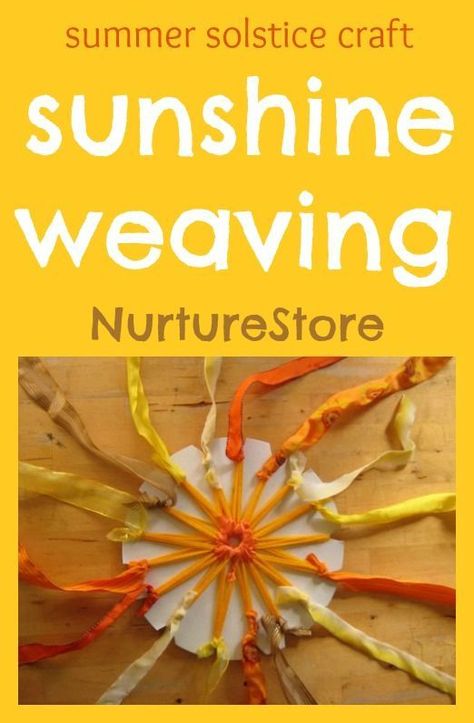 Beautiful sun weaving - perfect solstice craft for kids! summer solstice midsummer litha Solstice Crafts, Summer Solstice Party, Solstice Party, Summer Craft, Summer Crafts For Kids, Beltane, Craft For Kids, Themed Crafts, Summer Solstice