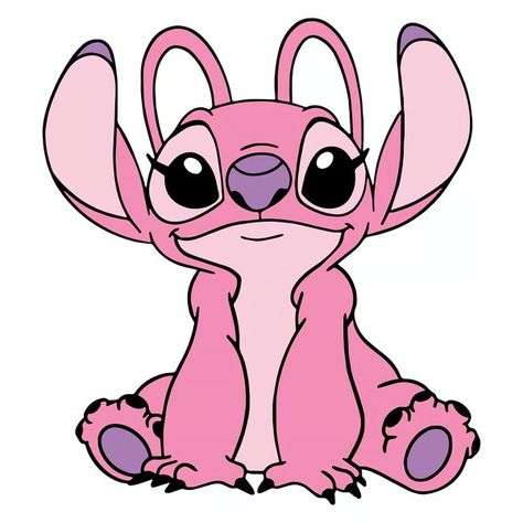 Layered, Stitch And Angel Svg, Stitch Svg, Stitch Couple Svg - Inspire 93D Stitch And Angel Svg, Stitch Angel Tattoo, Stitch Cute Drawing, Image Stitch Disney, Angel From Stitch, Angel Stitch Disney, Character Illustration Sketches, Angel From Lilo And Stitch, Stitch Y Angel