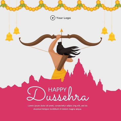 Dussehra Banner, Happy Dusshera, Life Calling, Creative Banners, Happy Dussehra, Festival Image, Happy May, Happy Navratri, Resource Management