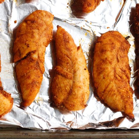 Learn to make Baked Taco Chicken Fingers. Read these easy to follow recipe instructions and enjoy Baked Taco Chicken Fingers today! Taco Chicken Fingers, Baked Taco Chicken, Marinated Chicken Tenders, Baked Chicken Fingers, Chicken Videos, Chicken Fingers Baked, Chicken Finger, Chicken Finger Recipes, Taco Chicken