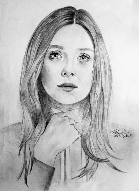 Elizabeth Olsen Sketch, Elizabeth Olsen Drawing, Mahadev Drawing, Pokemon Sketch, Sketch Images, Pencil Sketch Images, Marvel Drawings, Marvel Superhero Posters, Portrait Drawings