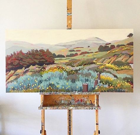 Inspiration Photo, Big Sur, 그림 그리기, Painting Inspiration, Landscape Art, Birmingham, Painting & Drawing, New Art, Art Inspo