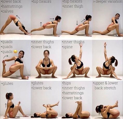 20 Minute Yoga Sequence, Bolesti Chrbta, 20 Minute Yoga, Yoga For Runners, Body Transformations, Easy Yoga Workouts, Daily Yoga, Yoga Postures, Body Fitness