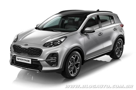 Kia Sportage 2019 recebe facelift para o Salão Volvo Hybrid, Silver Metallic Paint, Crossover Cars, Volvo S90, Car Seating, Kia Motors, Hybrid Car, Kia Sportage, All Cars