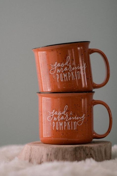 Pumpkin Ceramic, Chocolate Covered Coffee Beans, Campfire Coffee, Fall Coffee Mug, Farmhouse Mugs, Turkish Coffee Cups, Fall Mug, Pumpkin Coffee, Cute Coffee Mugs