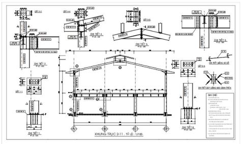 Detailed civil pre-engineered steel building drawings Prefab Shed, Pre Engineered Steel Buildings, Building Drawings, Prefab Sheds, Pre Engineered Buildings, Industrial Sheds, Badminton Court, Civil Engineering Construction, Civil Construction