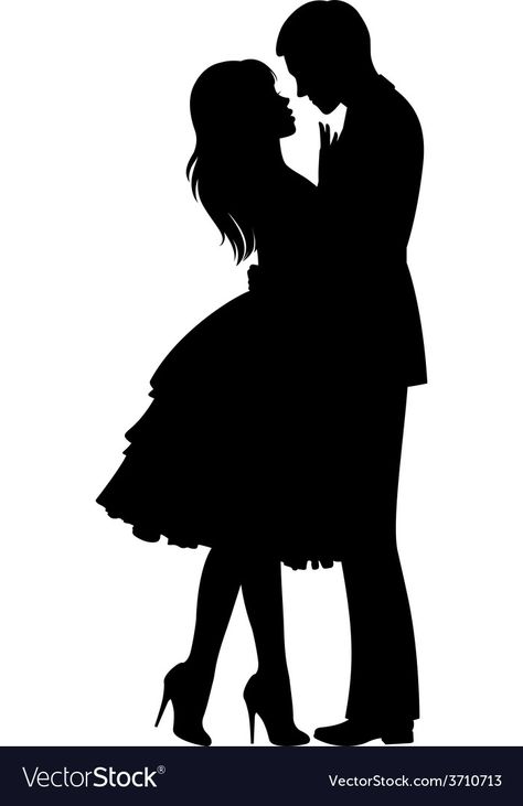 Lovers Silhouette, Painting Love Couple, رسم كاريكاتير, Love Silhouette, Silhouette Drawing, Couple Silhouette, Silhouette Painting, Hugging Couple, Silhouette Clip Art