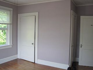 sw veiled violet- I like this one better! Sherwin Williams Veiled Violet, Queen Ann Lilac Sherwin Williams, Veiled Violet Sherwin Williams, Purple Girls Room, Wooden Pallet Beds, Violet Room, Own Apartment, New Home Wishes, Shared Girls Bedroom