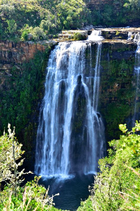 Lisbon Falls - South Africa Lisbon Falls, South Africa Vacation, Africa Vacation, River Canyon, Beautiful Waterfalls, Natural Phenomena, Africa Travel, Nature Reserve, Amazing Places