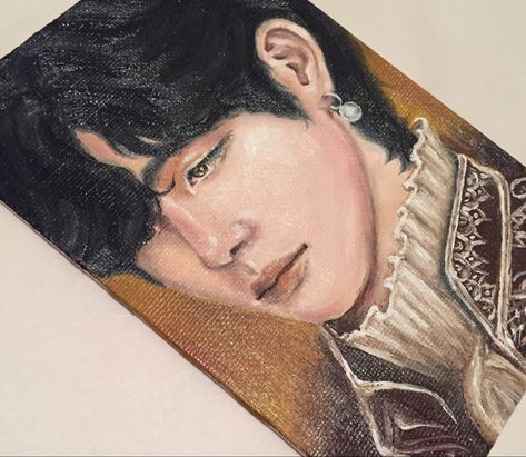 #taehyung #bts #btsfanart #art #artist #portrait #oil #oiloncanvas #painting #paintingoftheday #artwork Taehyung Portrait, Artist Portrait, Bts Fanart, Portrait Drawing, Portrait Painting, Art Artist, South Korea, Painter, Oil Painting