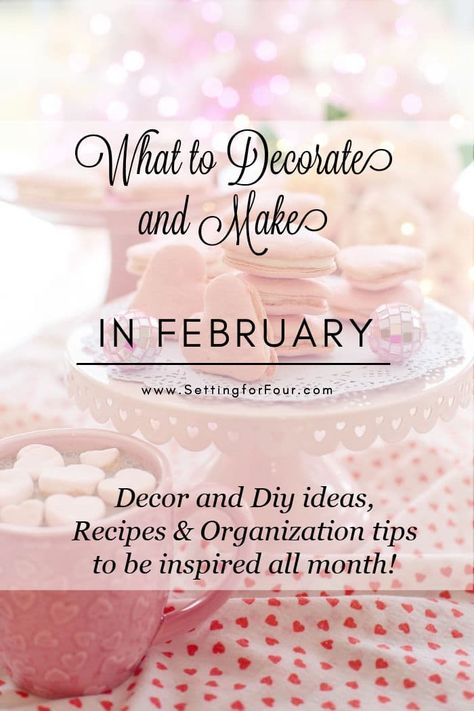 February can be such a long, cold and dreary month! Here are 10 things to decorate and make in February! Lots of winter decor, paint and DIY projects, organization ideas and recipes to give yourself a boost! Best Hot Chocolate Recipes, Front Door Ideas, Oak Fireplace, Outfit Ideas 2024, Indoor Picnic, Elegant Fashion Outfits, Front Door Wreaths, Summer Outfits 2024, Popular Paint Colors