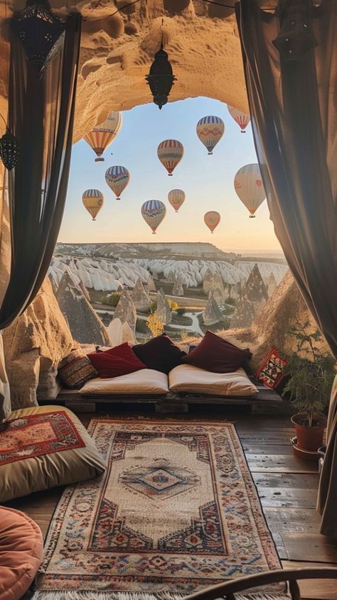 Vision Board Pictures, Life Vision, Dream Travel Destinations, Hot Air Balloons, Future Travel, Air Balloons, My Vision Board, Beautiful Places To Travel, Travel Goals