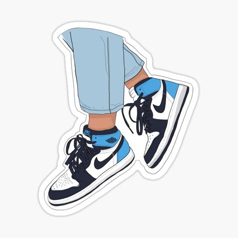 Stickers Cool, Preppy Stickers, Snapchat Stickers, Cute Laptop Stickers, Tumblr Stickers, Hydroflask Stickers, Blue Sneakers, Girl Stickers, Cool Stickers