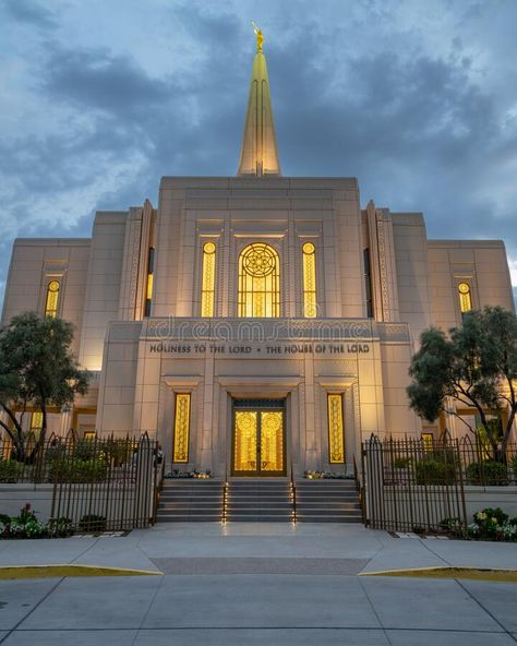 Mormon Temple in Gilbert Arizona, America, USA royalty free stock photos Mormon Temples, Gilbert Arizona, Mormon Temple, Stained Glass Windows, Free Stock Photos, Stained Glass, Arizona, Temple, Photo Image