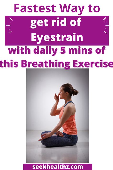 Get Relief from Eyestrain with 5 mins of this Pranayama daily Headache Behind Eyes, Pranayama Benefits, Eye Strain Relief, Frequent Headaches, Eye Sight, Eye Sight Improvement, Twist Styles, Eyes Problems, Hair Twist Styles