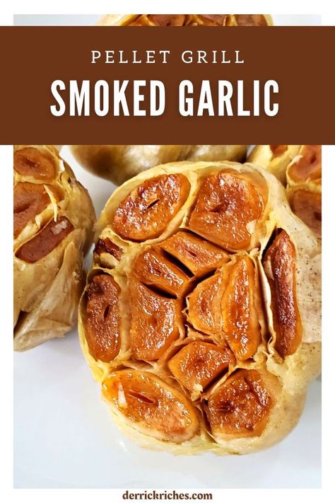 Bbq Treats, Traeger Ideas, Smoked Sides, Smoker Cooking Recipes, Egg Smoker, Smoker Grill Recipes, Smoked Garlic, Bbq Smoker Recipes, Traeger Cooking