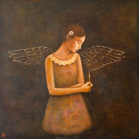 Engel Duy Huynh, Christian Traditions, Fairy Angel, Art And Illustration, Angel Art, Pics Art, An Angel, Surreal Art, Beautiful Paintings