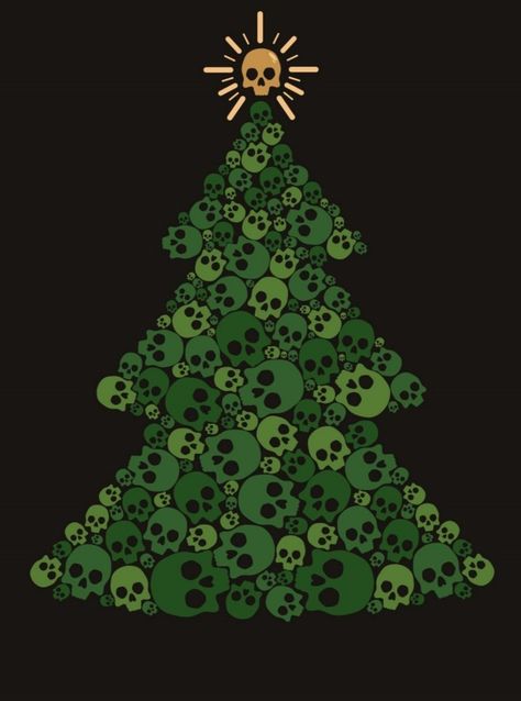 Black Christmas Jumper, Scary Christmas, Christmas Horror, Casa Halloween, Creepy Christmas, Dark Christmas, Christmas Phone Wallpaper, Skeleton Art, Holiday Wallpaper