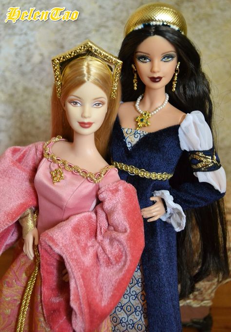 Collector Barbie Dolls, Princess Of England, Barbie Fever, Coronation Gown, Barbie Collector Dolls, Ladies Room, Disney Princess Dolls, Barbie Dolls Diy, Creative Clothes