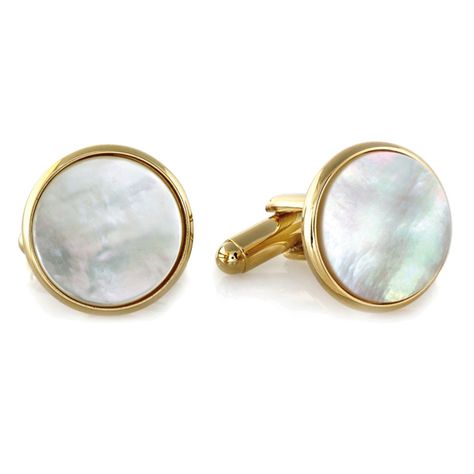 Gold & Mother of Pearl Cufflinks Mother Of Pearl Cufflinks, Pearl Cufflinks, Pearl Cuff, Vintage Pearls, Gold Accessories, Bridal Party Gifts, Father Of The Bride, Italy Wedding, The Deal