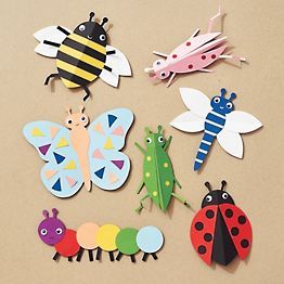 Diy Halloween Dekoration, Insect Crafts, Construction Paper Crafts, Bug Crafts, Animal Crafts For Kids, White Pen, Black Pen, Googly Eyes, Glue Sticks