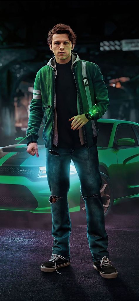 Wallpaper For Iphone, Ben 10, Tom Holland, Hd Wallpaper, Holland, Free Download, Wallpapers, Iphone, Green