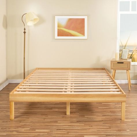 The Lucia 14 Inch Solid Pine Wood Full Size Platform Bed Frame is crafted with precision from high-quality solid pine wood, offering durability and elegance to any bedroom setting. Sturdy Bed Frame, Tall Bed Frame, Twin Platform Bed Frame, King Platform Bed Frame, Queen Platform Bed Frame, Frame Bed, Wood Platform Bed Frame, King Platform Bed, Twin Platform Bed