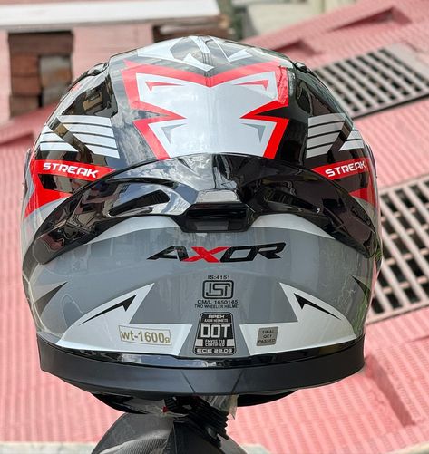 Axor new streak helmet available in stock DOUBLE VISOR ANTI FOG REMOVABLE PADDING ISI DOT ECE MRP 4994 Sale price 43## #axorstreak #helmet #hrudr #helmetforbikers #bikerslove #lifeofrider #riders #udaipur Udaipur, Sale Price, Quick Saves, Instagram