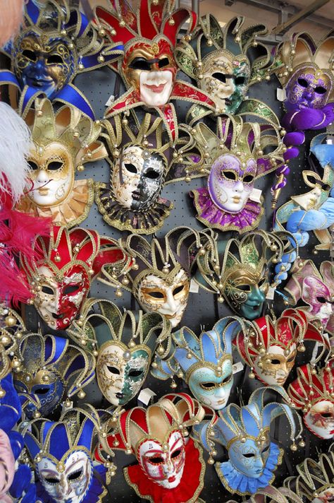 Venice Masks Carnaval Mask, Harlequin Mask, Venice Mask, Carnival Of Venice, Venetian Masquerade, Venetian Masks, Venetian Mask, Carnival Themes, Cool Masks