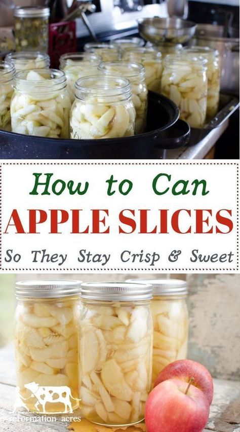 Canning Apples, Canning Fruit, Home Canning Recipes, Canning Vegetables, Canning Food Preservation, Canned Food Storage, Canning Tips, Canned Apples, Dessert Aux Fruits