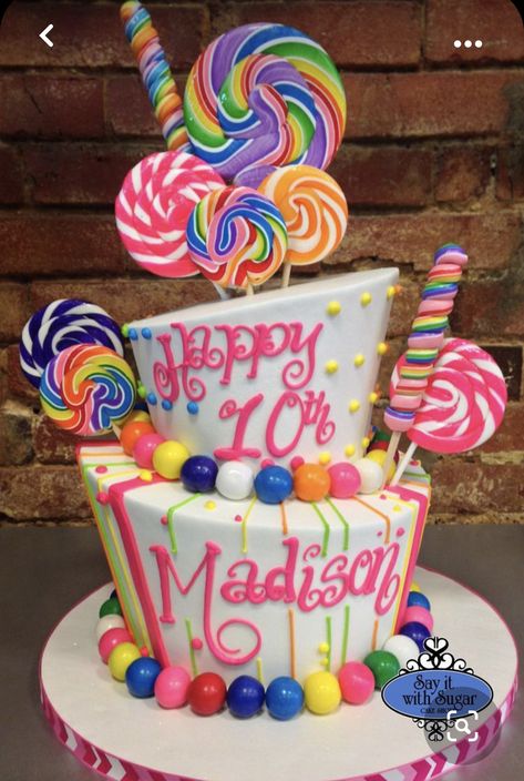 Candyland Cake, Candy Theme Birthday Party, Popsicle Party, Candy Themed Party, Candy Birthday Cakes, Candy Land Birthday Party, Candy Birthday Party, Candy Land Christmas Decorations, Candyland Birthday