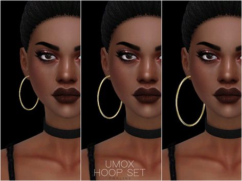 Pralinesims' UMOX Hoop Set (Large) Sims4 Earrings Cc, Sims 4 Hoops Cc, Sims 4 Cc Big Hoop Earrings, Sims 4 Cc Hoop Earrings Patreon, Sims 4 Cc Hoop Earrings, Maxis Match Earrings Sims 4, Ts4 Hoop Earrings, Sims 4 Cc The Sims Resource Earrings, Ts4 Accessories