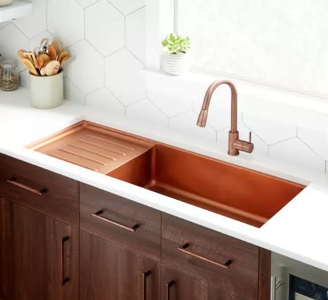 Drainboard Sinks: Everything You Need to Know | Hunker Industrial Kitchen Sink, Kitchen Sink Drainboard, Industrial Sink, New Kitchen Sink, Wash Vegetables, Large Kitchen Sinks, Single Sink Kitchen, Small Kitchen Sink, Kitchen Island With Sink