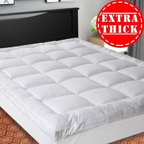 Pillow Top Mattress Pad, Thick Mattress Topper, Cooling Mattress, Mattress Pad Cover, Pillow Mattress, Memory Foam Mattress Topper, Pillow Top Mattress, Firm Mattress, Mattress Pads