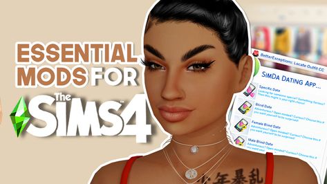 ESSENTIAL SIMS 4 MODS FOR NEW PLAYERS Sims 4 Script Mods, Around The Sims 4, Free Sims 4, Sims 4 Cc Folder, Sims 4 Gameplay, New Mods, Sims Four, Best Sims, Sims 4 Mods Clothes