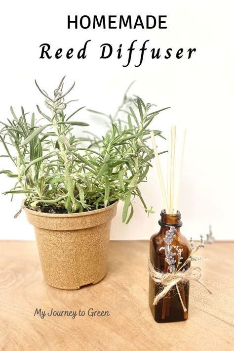 Diy Reed Diffuser, Diy Oil Diffuser, Diy Diffuser, Homemade Reed Diffuser, Diy Essential Oil Diffuser, Natural Pregnancy, Diy Oils, Homemade Cleaning Products, Natural Lifestyle