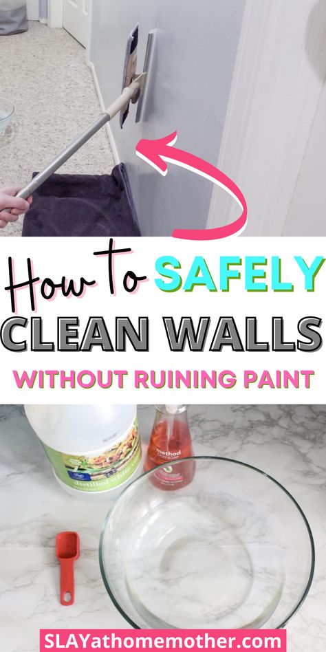 Wall Cleaner Solution, Diy Wall Cleaner Solution, Diy Wall Cleaner, Wall Cleaning Solution, Wall Cleaner Recipe, How To Wash Walls, Wash Walls, Wall Cleaner, Clean Walls