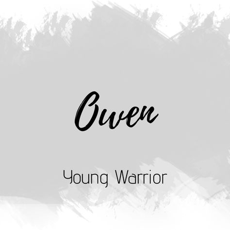 Owen Name Meaning, Logan Name Meaning, Ryan Name Meaning, Owen Name, Gwendolyn Name Meaning, Elowyn Baby Name, Mysterious Words, French Words Quotes, Meaningful Baby Names