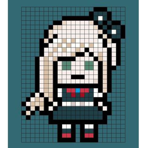 Sonia Nevermind, Easy Perler Bead Patterns, Pixel Beads, Melty Bead Patterns, Pixel Characters, Easy Pixel Art, Pixel Art Templates, Perler Bead Templates, Diy Perler Bead Crafts