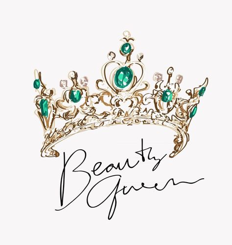 beauty queen slogan with beauty crown cartoon illustration Crown Illustration Queen, Queen Illustration Art, Crown Cartoon, Cartoon Crown, Vector Cityscape, Crown Illustration, Illustration Advertisement, Golden Crown, Crown Design