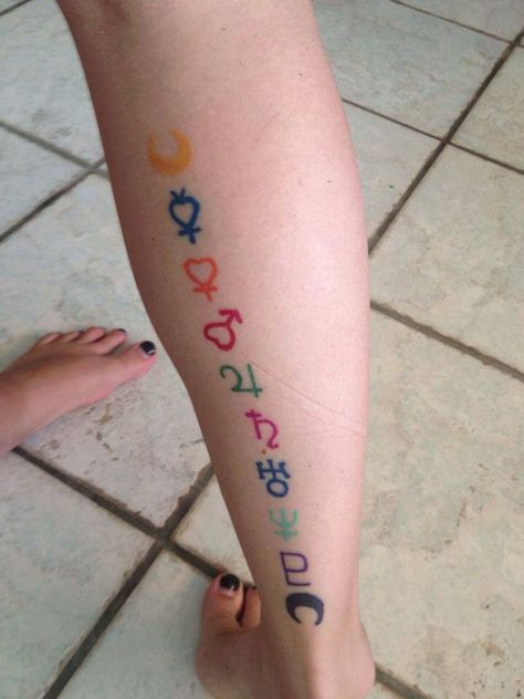 Sailor Moon #tattoo #inspo #privatearts Sailor Moon Symbols, Symbols Tattoo, Sailor Moons, Sailor Moon Tattoo, Moon Symbols, Sailor Pluto, Symbol Tattoos, Symbolic Tattoos, Anime Tattoos