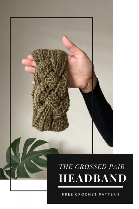 How to Crochet a Sailor's Knot Headband - Crafting for Weeks Crochet Head Warmer Free Pattern, Crotched Headband, Making A Headband, Free Headband Crochet Patterns, Headband Free Crochet Pattern, Crochet Earwarmer Pattern, Crochet Knot Headband Pattern Free, Free Crochet Headbands, Crochet Ponytail Headband