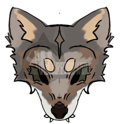 Coyote Mask Ideas, Coyote Therian Mask Idea, Wolf Mask Therian, Therian Mask Ideas Coyote, Wolf Therian Mask Ideas, Wolf Mask Ideas, Therian Mask Ideas Wolf, Coyote Therian Mask, Free Therian Mask Ideas