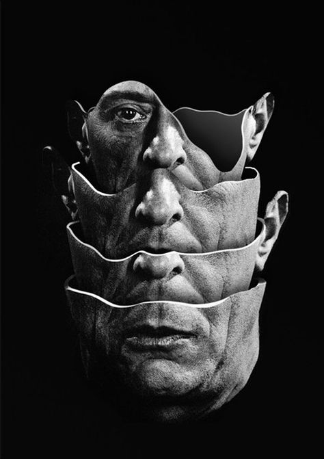 Arnold Schoenberg - Quartet - Handmade collage created in 2014. Matthieu Bourel, Arnold Schönberg, Three Faces, Surreal Photos, Photographie Portrait Inspiration, 背景 シンプル, A Level Art, Collage Artists, 인물 사진