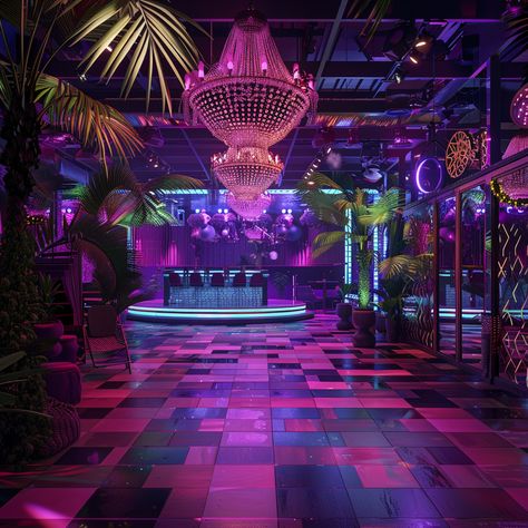 Step into the world of Boho Nightclub, where chic meets effortless style. 🌿✨  Discover how to infuse your space with Boho charm:  Eclectic Mix: Blend patterns, textures, and colors for a vibrant and cozy atmosphere.  Natural Elements: Incorporate rattan, wood, and plants to bring nature indoors.  Artisanal Touches: Handcrafted decor adds a personal and unique flair.  Cozy Corners: Create inviting nooks with plush cushions and soft lighting. Nightclub Color Palette, Pike Aesthetic, 80s Nightclub, Wood And Plants, Fancy Club, Earth Layers, Wattpad Background, Rattan Wood, Velvet Painting